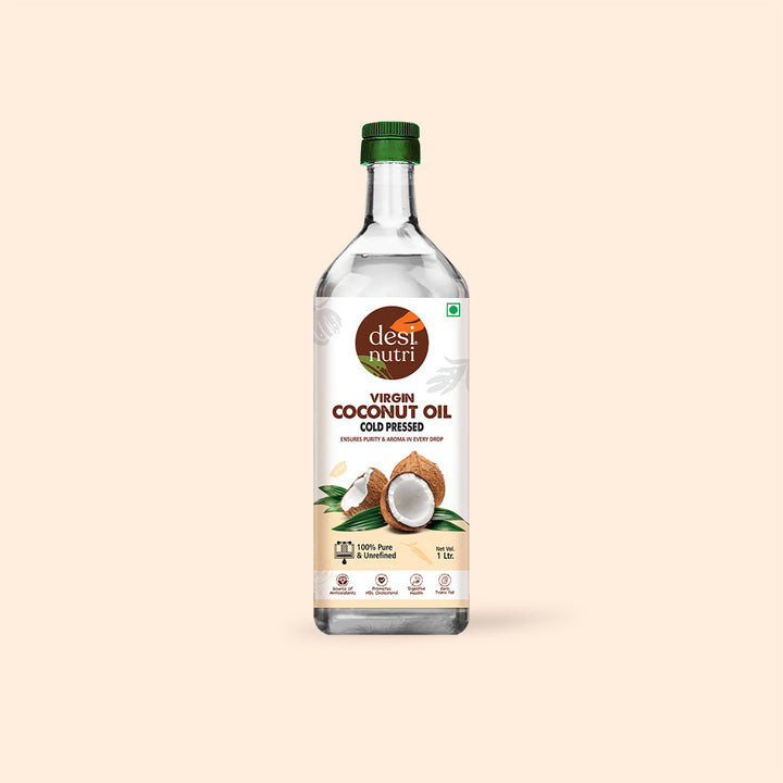Cold Pressed Virgin Coconut Oil - 1 Ltr
