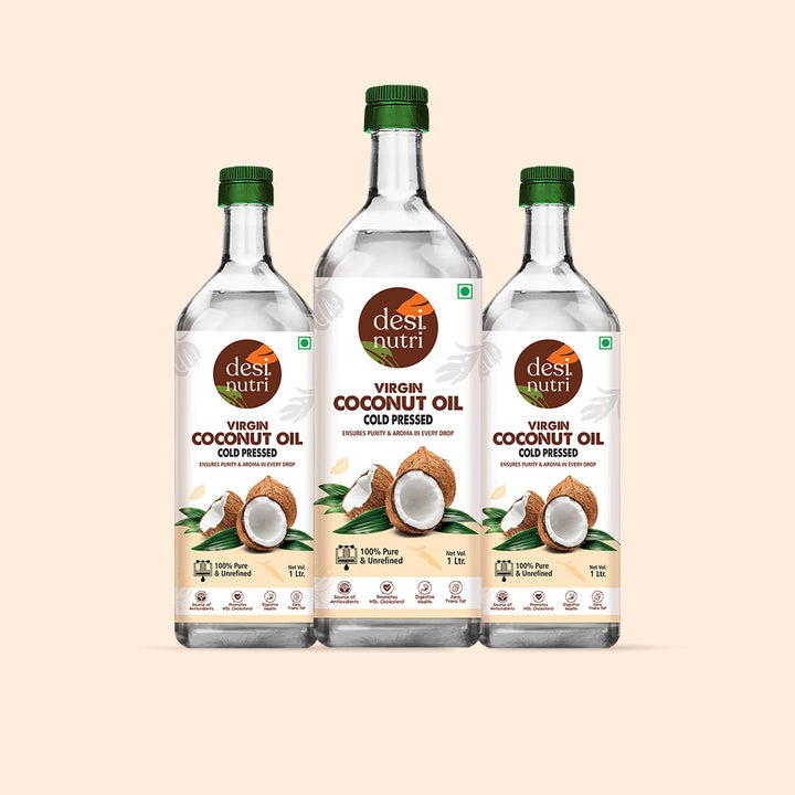 Cold Pressed Virgin Coconut Oil - 1 Ltr