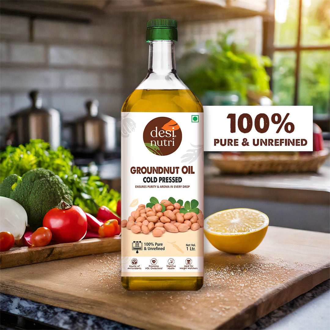 Cold Pressed Groundnut Oil: Benefits, Uses, and Why It Is Better Than Refined Oils