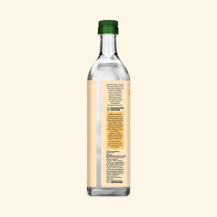 Edible Oils Combo Pack (Olive Oil, Cold Pressed Coconut Oil & Groundnut Oil) - Each 1L
