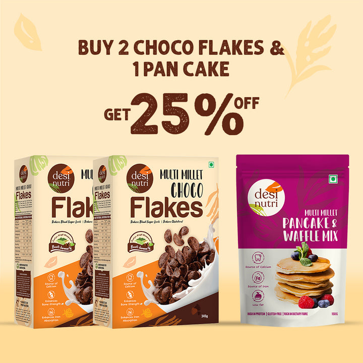 Buy Choco Flakes & Pan Cake Combo