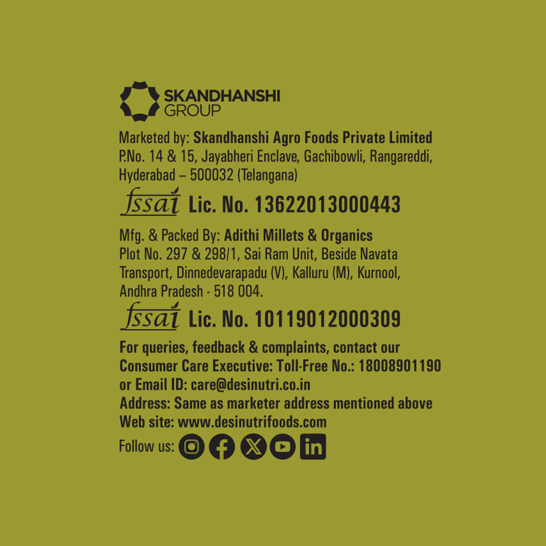 Kodo Millets Combo Pack of 4 - 500gms Each (Buy 3 Get 1 Free) Arikelu ...