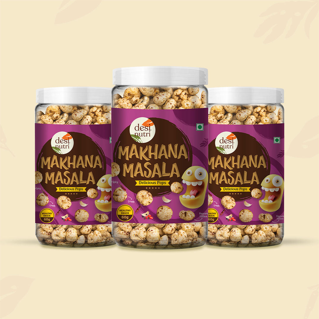 Makhana Masala Pack of 3 – 60gm Each