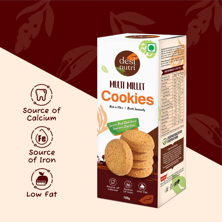 Multi Millet Cookies – 100gm