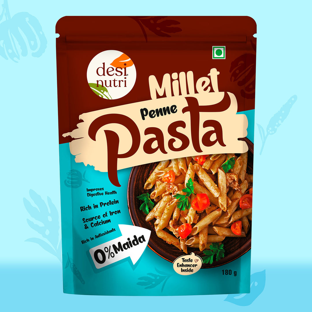 Millet Penna Pasta, Macroni Pasta, Noodles Combo Pack