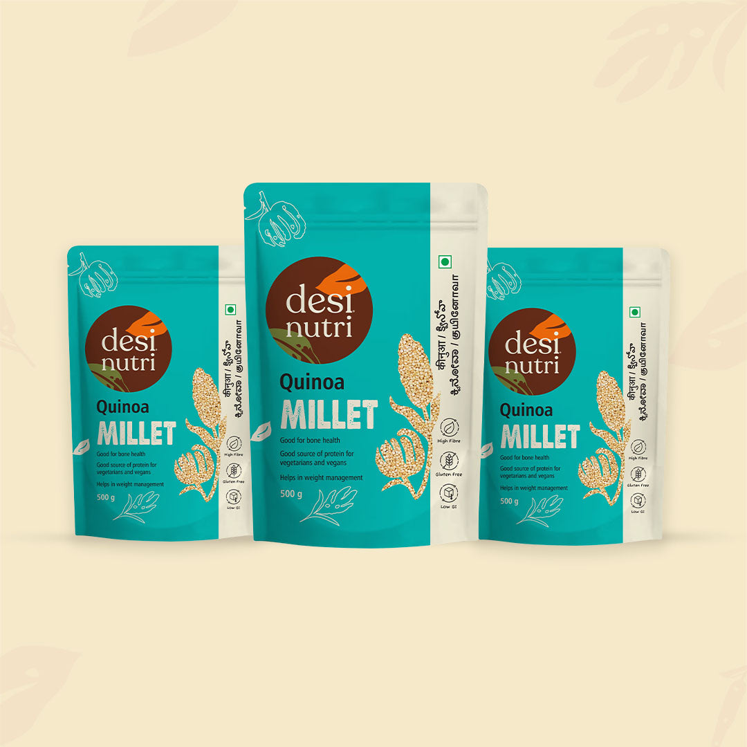 Quinoa Millets Combo Pack of 3 – 500gms Each
