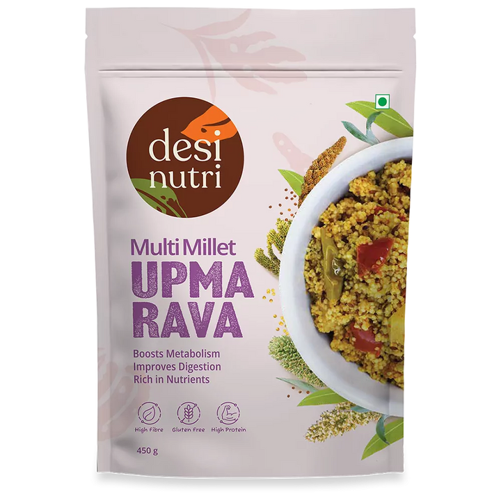 Multi Millet Upma Rava Pack of 2 & Get 2 Vermicelli Free